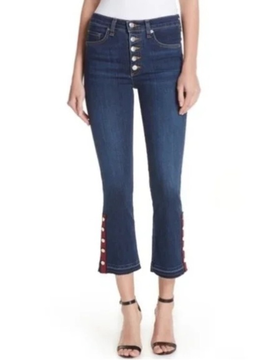 Veronica Beard Denim - Veronica Beard Carolyn Baby Boot Jeans | Tailored Designer Bootcut Denim | Size